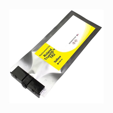 CIG WF Non-OEM New Yellow Wide Format Inkjet Bag for Roland TR2-YE WRTR2Y